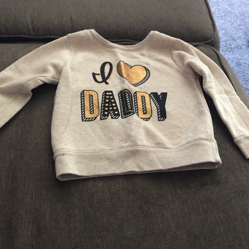 ”I Love Daddy” Sweatshirt